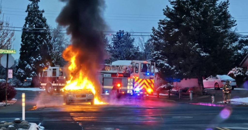 Firefighters Put Out Car Fire | News | 2news.com - KTVN