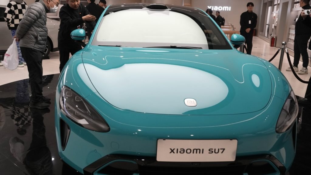 China's latest EV is a 'connected' car from smart phone and electronics maker Xiaomi - The Associated Press