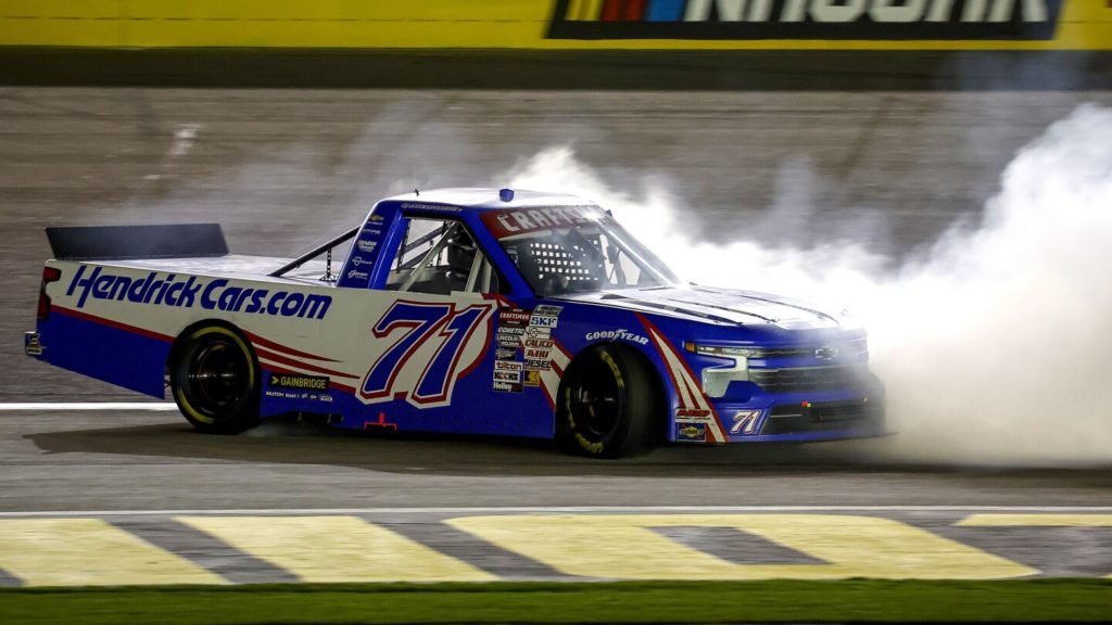 Las Vegas Truck results: Rajah Caruth wins first career NASCAR race - NBC Sports