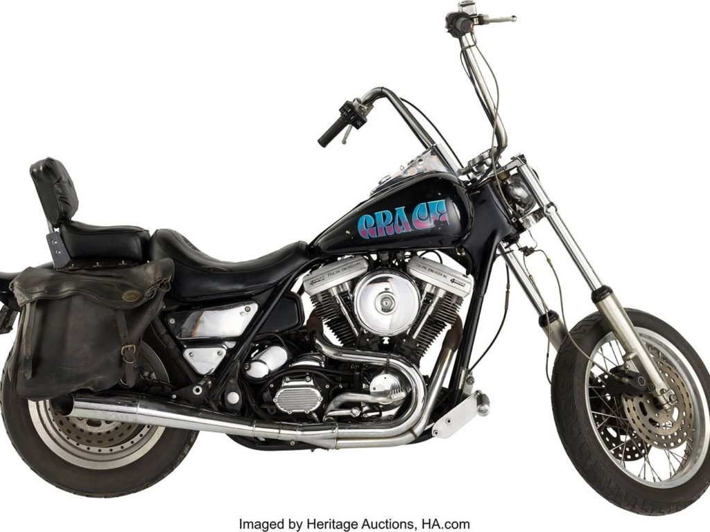 Iconic Pulp Fiction Harley FXR Sold for More Than $30K - Motorcycle Cruiser