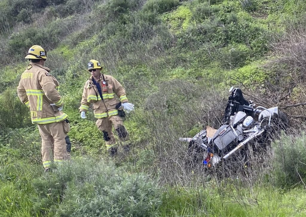 Injured CHP Motorcycle Officer Airlifted to Hospital Following Highway 101 Collision - Santa Barbara Edhat