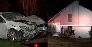 Car plows through DeKalb County house, leaving behind massive amount of damage - Yahoo! Voices