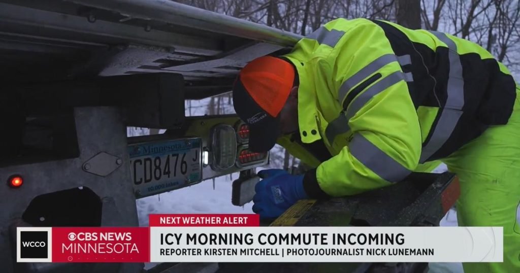 Tow truck drivers keep busy across the metro - CBS Minnesota