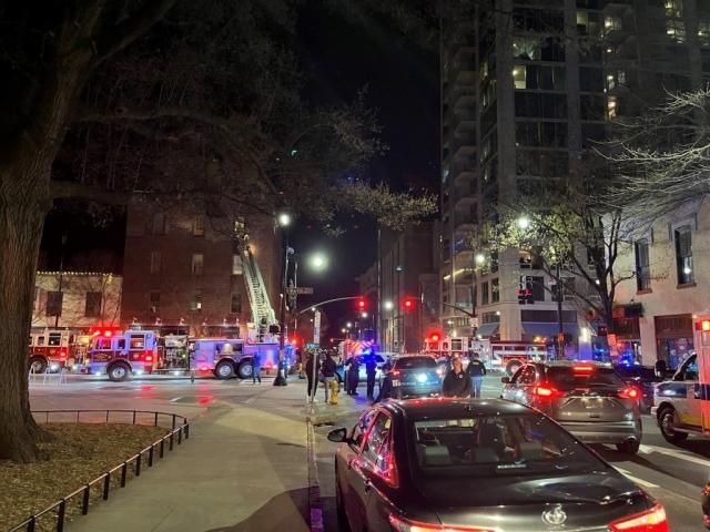 Fire truck crashes in downtown Raleigh on the way to fire - WRAL News