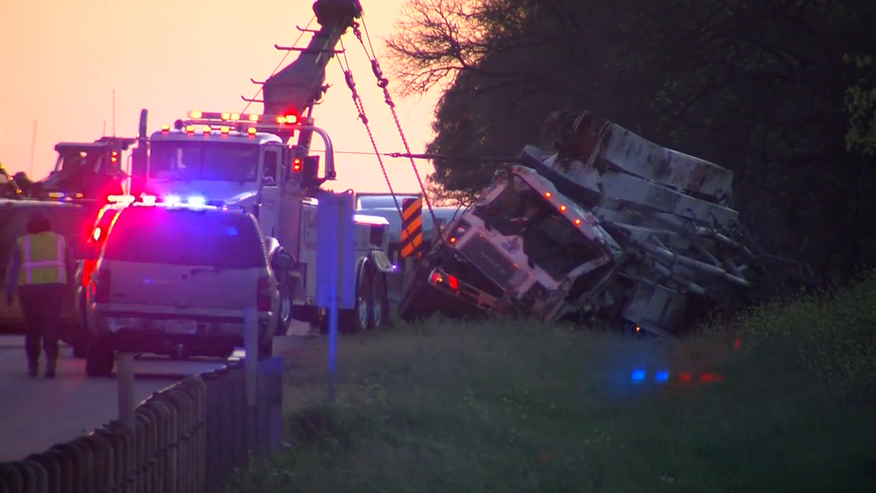 FJM Concrete Pumping truck involved in tragic Bastrop County school bus crash - KEYE TV CBS Austin