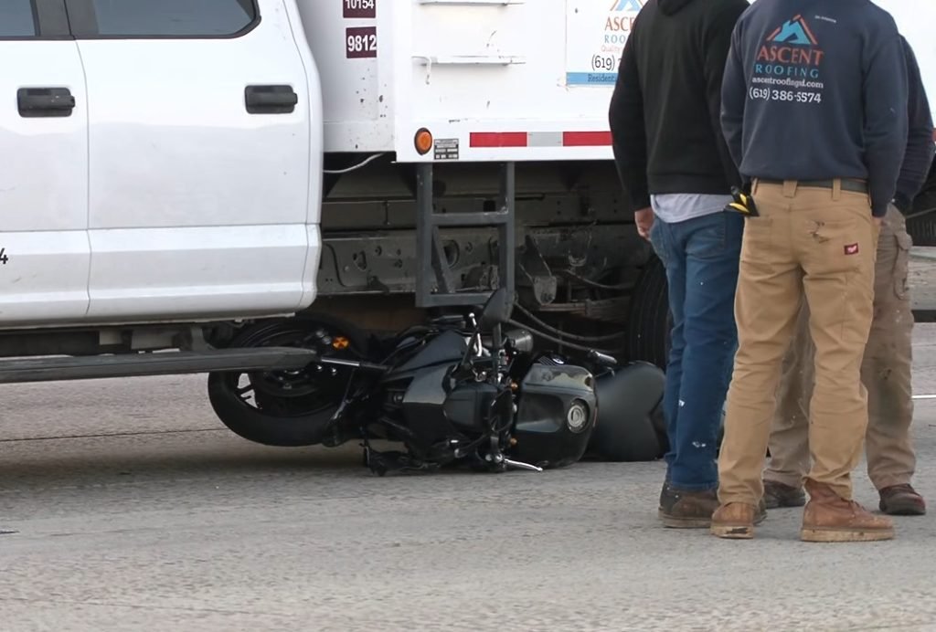 Crash involving motorcycle backs up northbound I-15 - FOX 5 San Diego