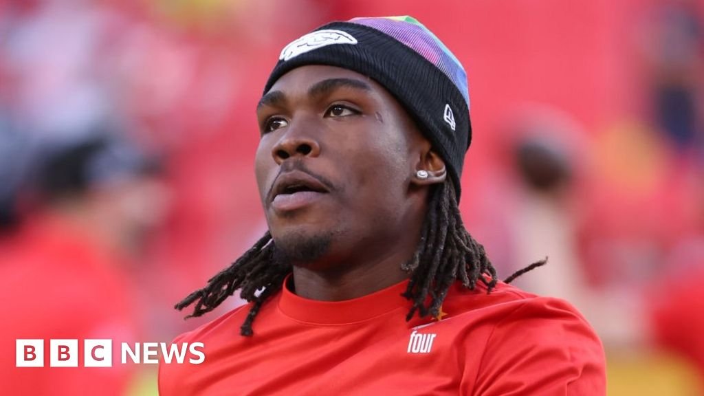 NFL star Rashee Rice surrenders to police in connection with car crash - BBC.com