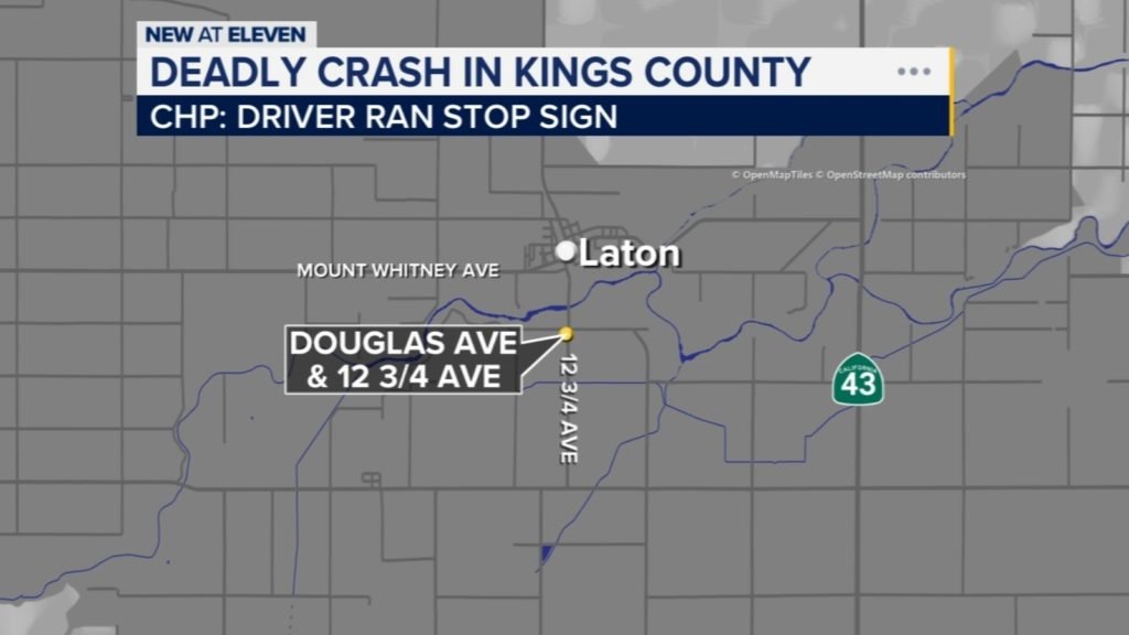 Man killed after crashing into semi-truck in Kings County, CHP says - KFSN-TV