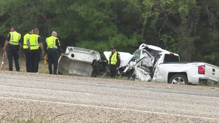 Deadly crash involving dump truck shuts down part of Bandera Road on far NW Side - Deadly crash involving dump ... - KSAT San Antonio
