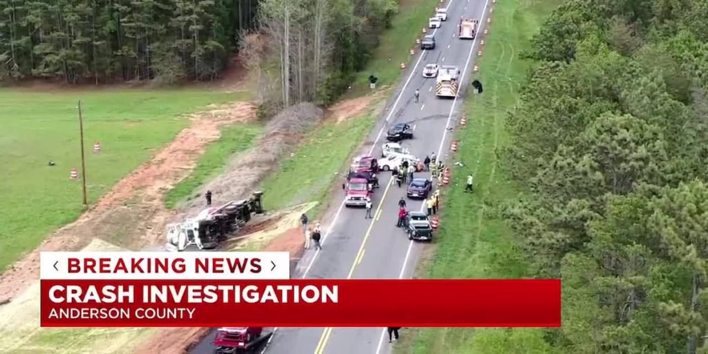 Troopers: 3-month-old baby dies after cement truck causes 10-vehicle pileup - Fox Carolina