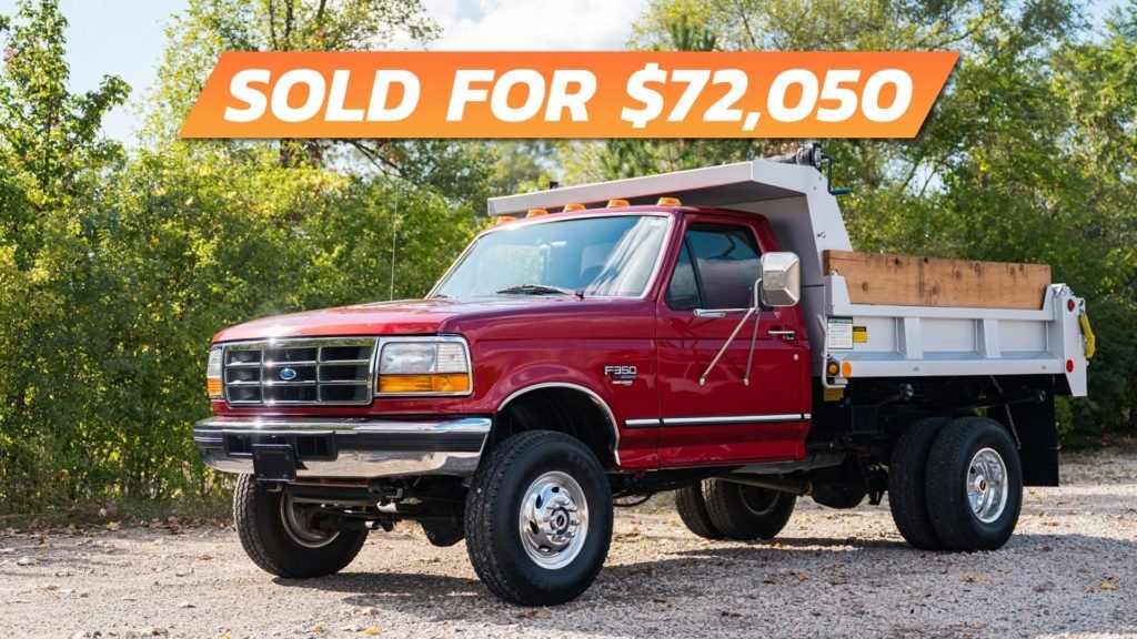 Here's Why This 1997 Ford Dump Truck Is Almost a Steal at $72K - The Drive