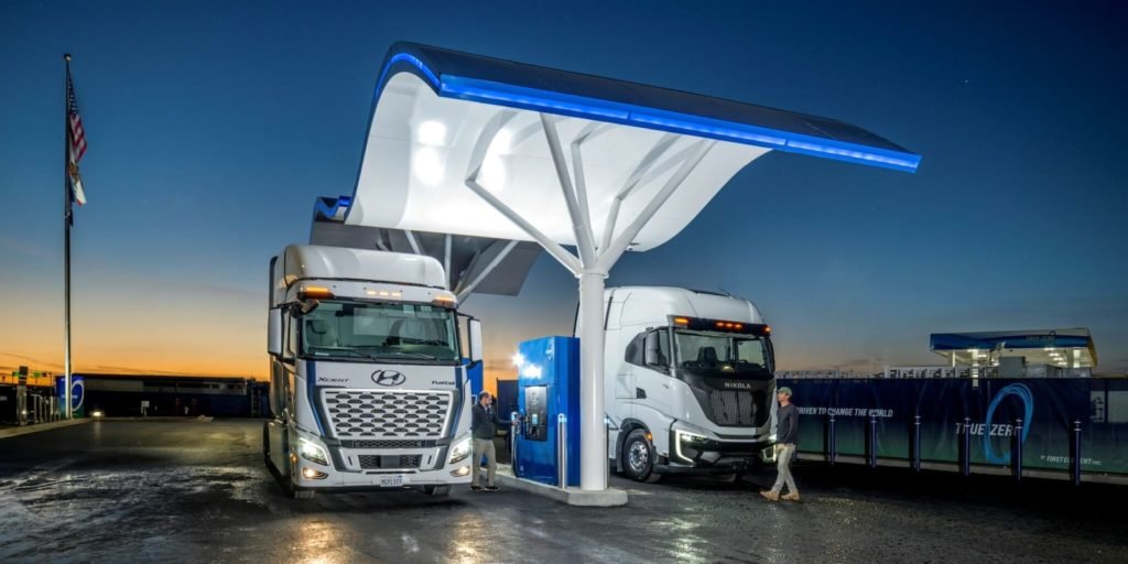 World's first hydrogen station for commercial trucks opens – is it too late? - Electrek