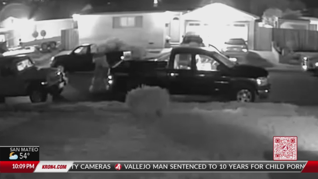 VIDEO: Hayward man stops would-be thieves from stealing truck - KRON4