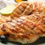 cooked chicken breasts
