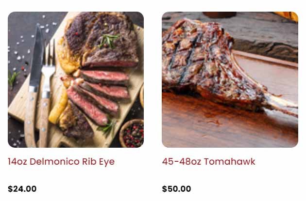 rib eye and tomahawk steak far west meats