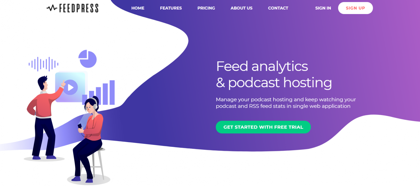 Feedpress podcast hosting
