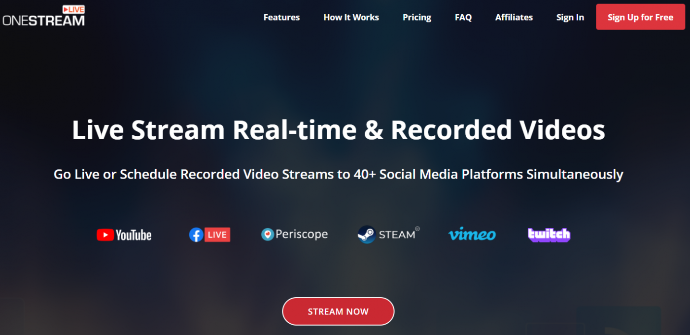 onestream best live streaming software