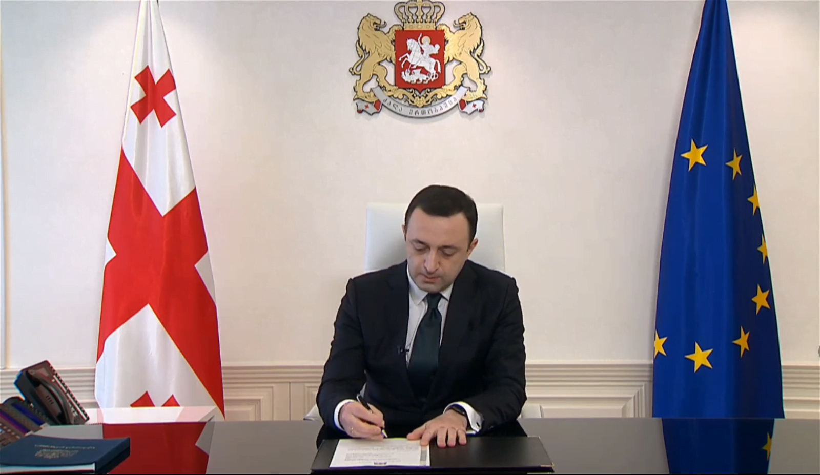 Европейская грузия. Премьер министр Грузии Гарибашвили. Премьер министр Грузии 2023.