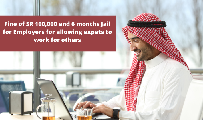 High quality of SR 100,000 and 6 months Jail for Employers for permitting expats to work for others