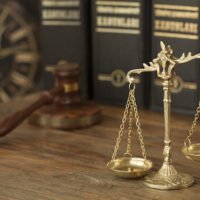 Picture of a Gavel and the Scales of Justice